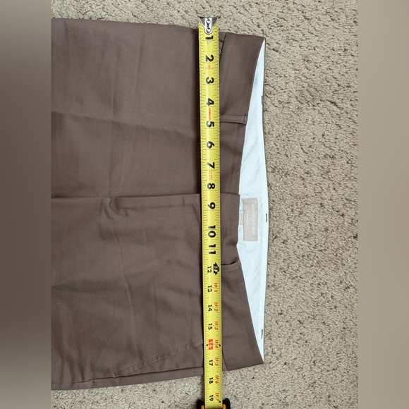 J.CREW Taupe Straight Leg Jackson Fit Trousers Women's Size 10R - Picture 5 of 6